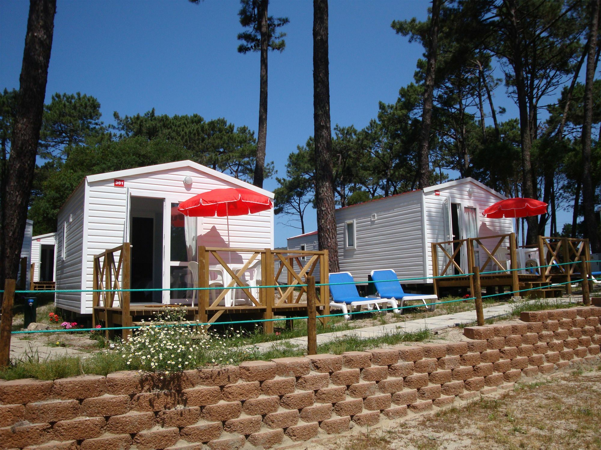 Orbitur Caminha Bungalows - Caravan Park Extérieur photo